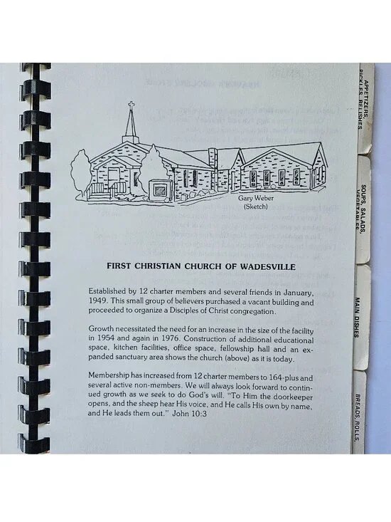 Vintage 80s What's Cooking In Our Kitchens Christian Women's Fellowship Disciple - Picture 4 of 16